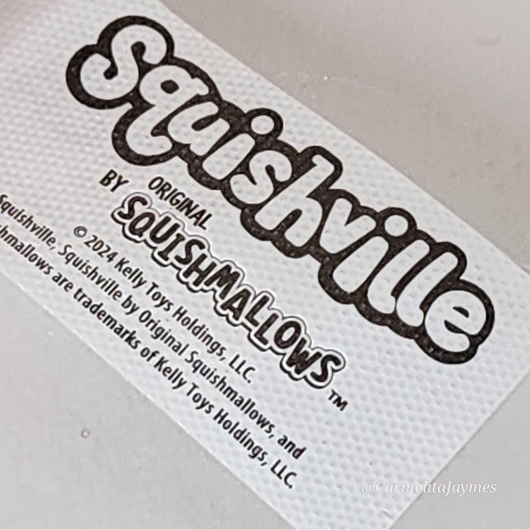 CLAY 🐄 Pink Spotted Cow Squishville By Original Squishmallows By Kellytoy NWT - Picture 4 of 4